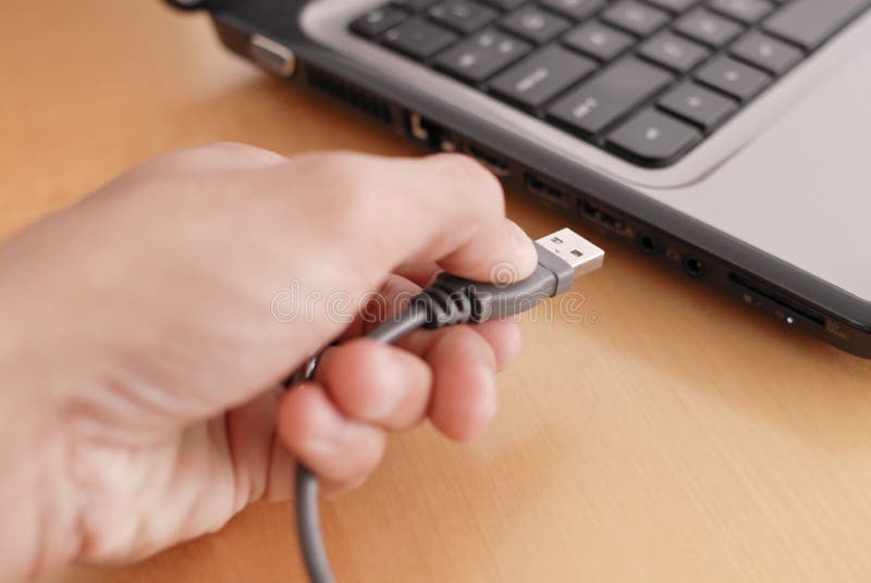 Plugging In The USB Cable