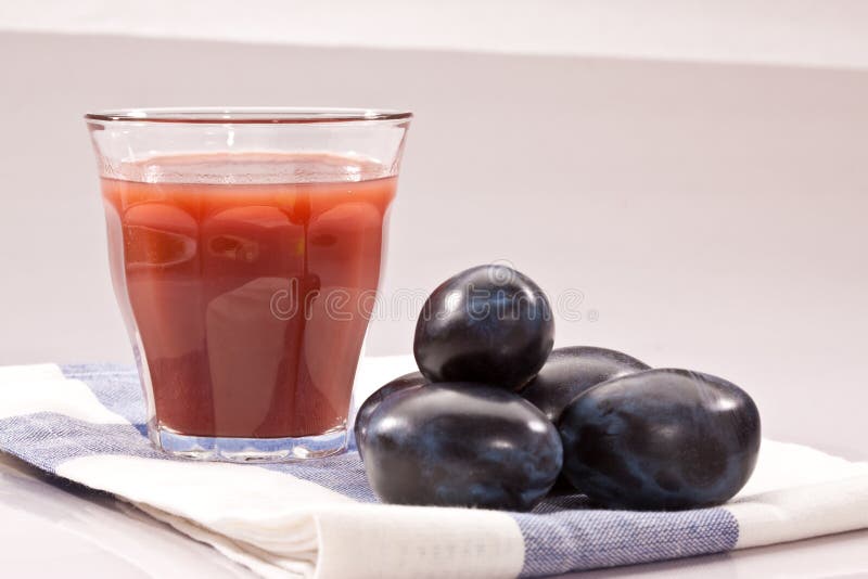 Plum juice stock photo. Image of food, glass, healthy 11601612