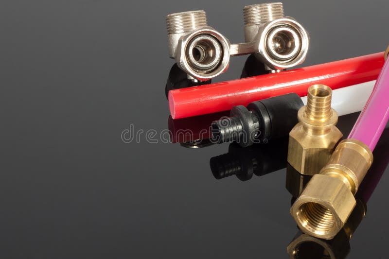 Plumbing supplies stock photo. Image of diary, plumbing 19284058