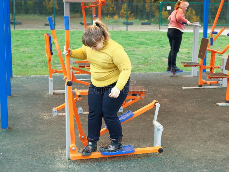 Park Swing Video Chubby Teen