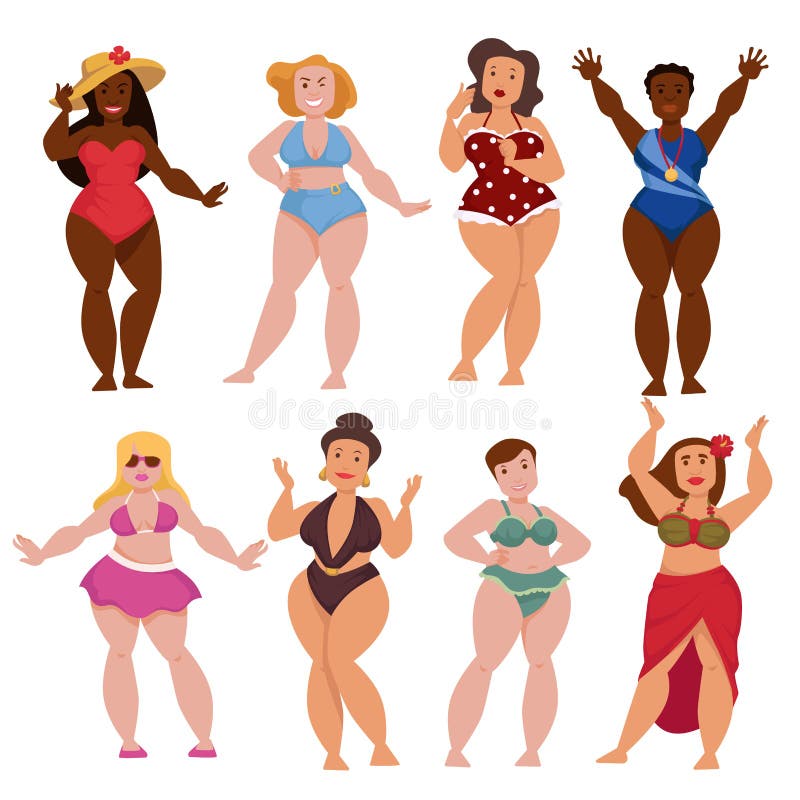 Fat Woman Bikini Cartoon Stock Illustrations – 962 Fat Woman Bikini Cartoon  Stock Illustrations, Vectors & Clipart - Dreamstime