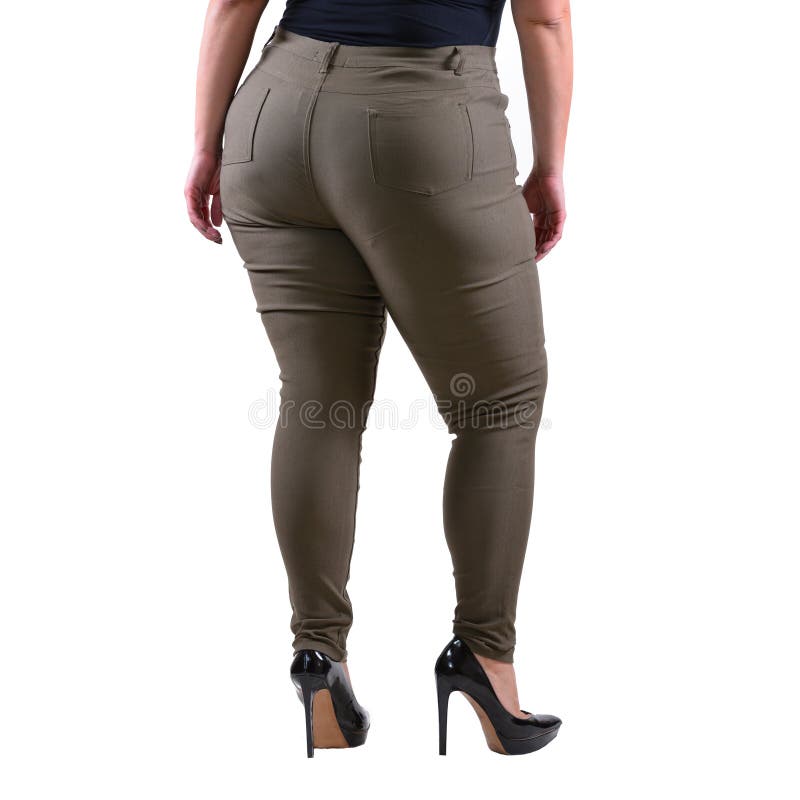 Buy Plus Size Teal Blue Cotton Blend Slim Pants Online - W for Woman