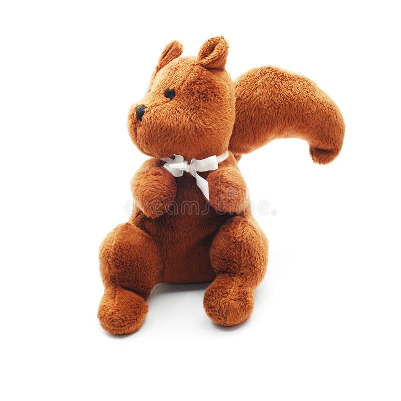 Plush squirrel