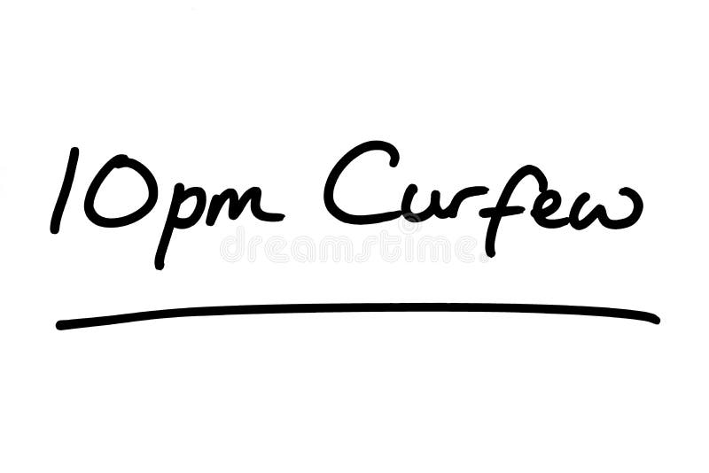 10pm Curfew Stock Illustration Illustration Of Note 208346286 10pm-curfew-stock-illustration-illustration-of-note-208346286