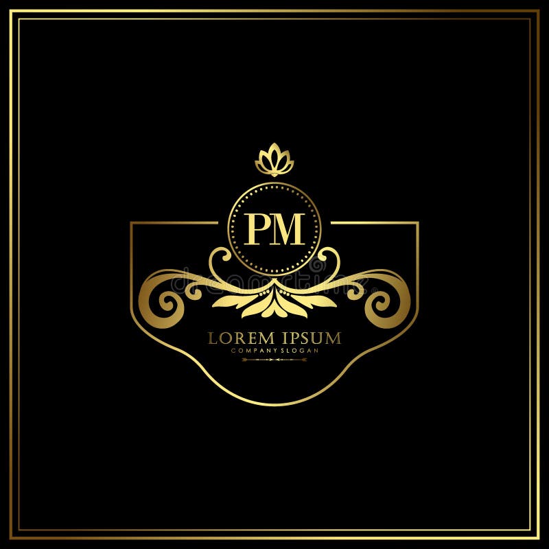 Premium Vector  Initial letter pm logo design vector