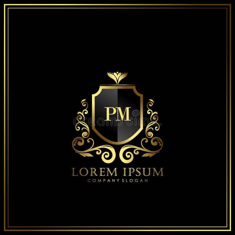 Premium Vector  Initial letter pm logo design vector