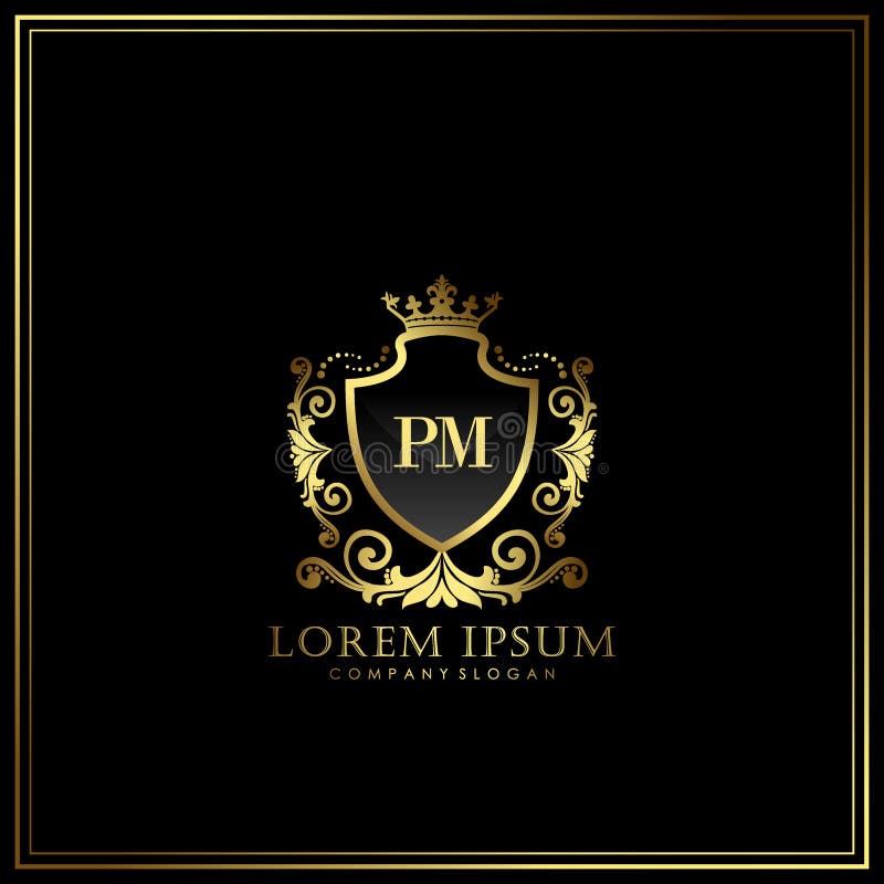 Premium Vector  Initial letter pm logo creative style
