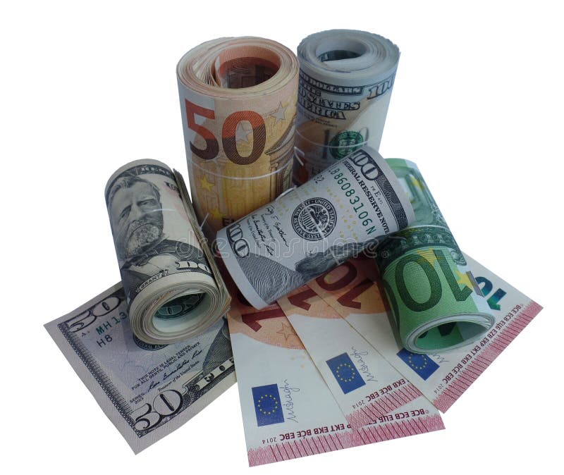 Png euro del dinero de los billetes de banco del dólar fotografía de archivo Png euro del dinero de los billetes de banco del dólar fotografía de archivo