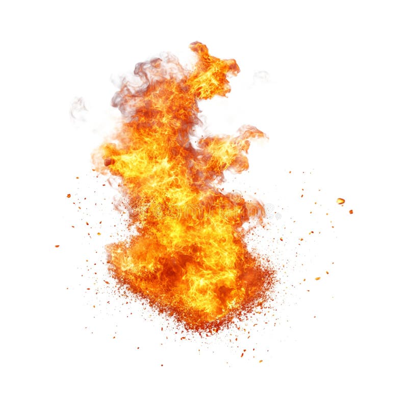PNG Realistisches Fegefeuer Blaze auf transparentem Hintergrund für intensive Feuer- und Wärmebilder vektor abbildung