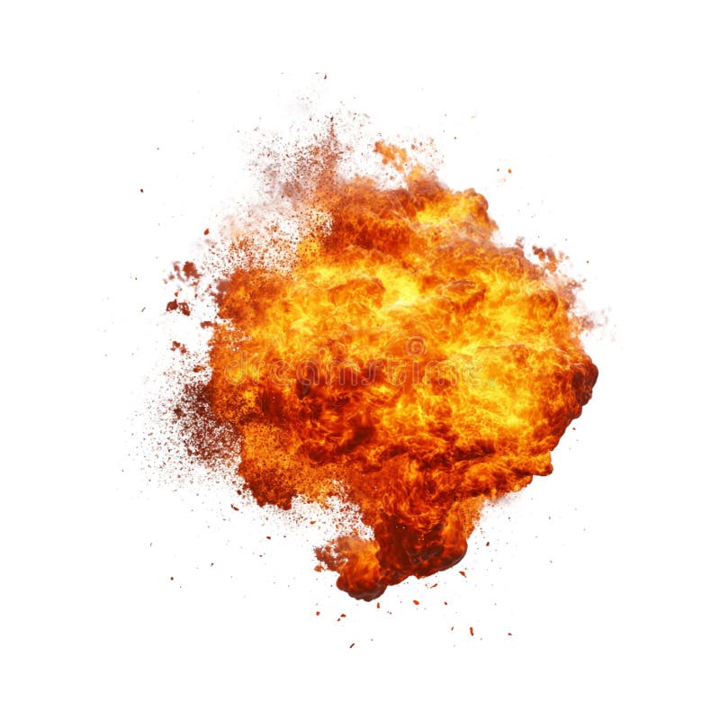 PNG Realistisches Fegefeuer Blaze auf transparentem Hintergrund für intensive Feuer- und Wärmebilder stock abbildung