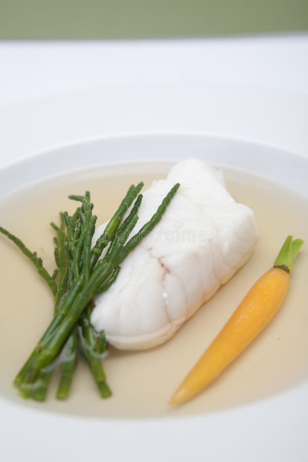 Poached sea bass stock image. Image of food, malaysian 32755505