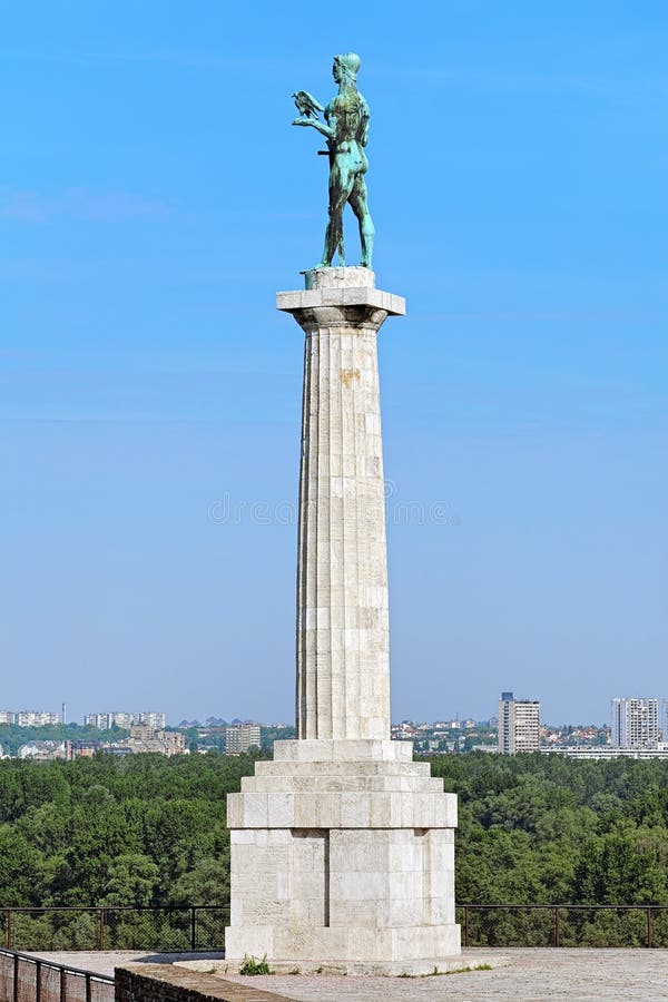 Pobednik zabytek w Belgrade, Serbia (zwycięzca) zdjęcie stock Pobednik zabytek w Belgrade, Serbia (zwycięzca) zdjęcie stock