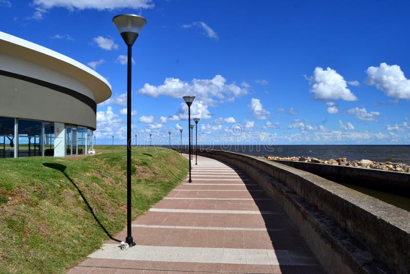 Pocitos kust, Montevideo, Uruguay royaltyfri bild Pocitos kust, Montevideo, Uruguay royaltyfri bild