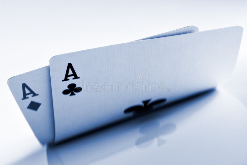 Pocket Aces stock photo. Image of pair, hold, probability 2100706