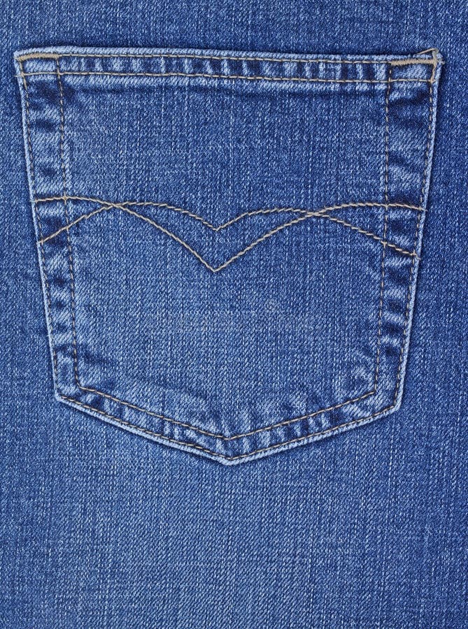 Pocket of jeans stock image. Image of jeans, fabric, modern 4248105