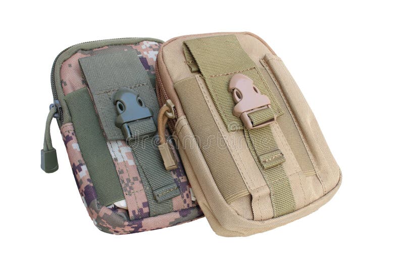 Pocket of Military on Isolated Stock Image Image of gear, hiking