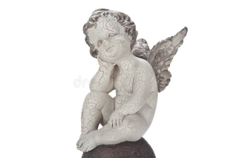 Poco angelo fotografia stock libera da diritti Poco angelo fotografia stock libera da diritti