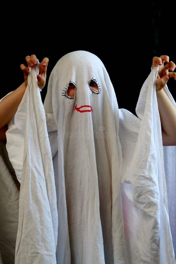 Poco, fantasma divertente immagine stock libera da diritti Poco, fantasma divertente immagine stock libera da diritti