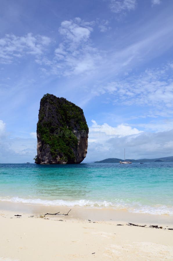 Poda island in Krabi Thailand