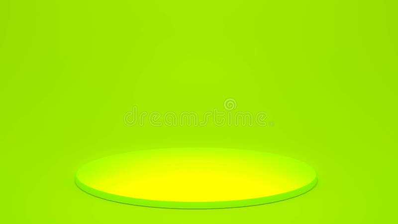 Podium with minimal style. Use for cosmetic or products 3D rendering presentation. Mock up design empty space. showcase, shopfront, display