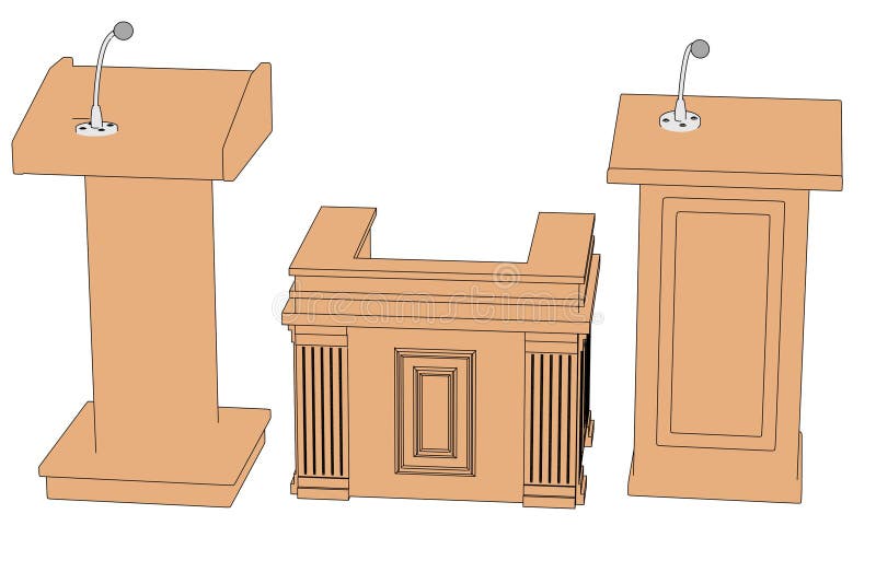 Podiums stock illustration. Illustration of first, award - 8059203