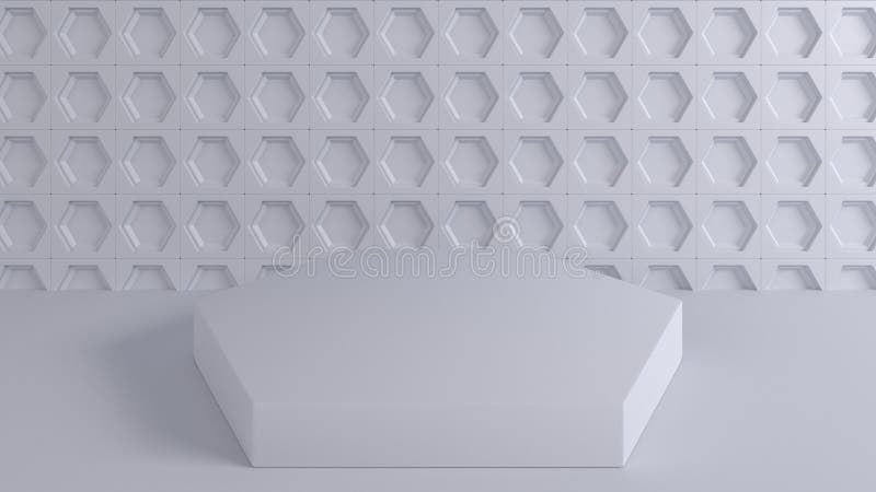 Podkładowy do wyświetlania. puste podium dla produktu ilustracji
