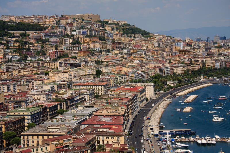 podpalany Italy Naples fotografia royalty free podpalany Italy Naples fotografia royalty free