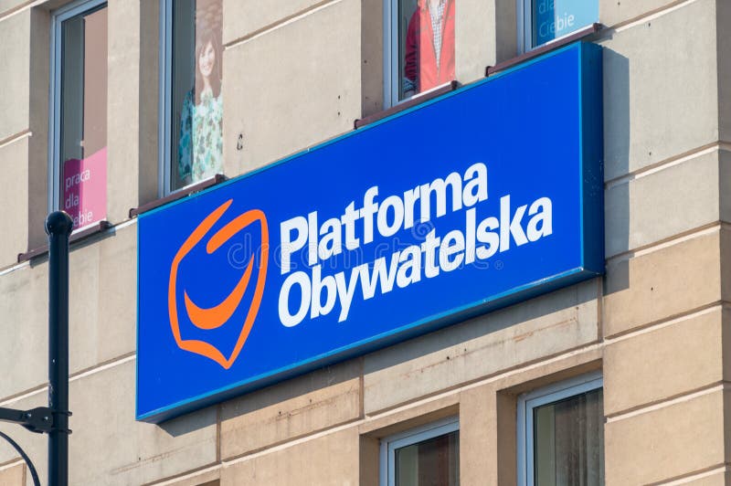 Podstawowe logo polskiej platformy obywatelskiej : platforma obywatel.