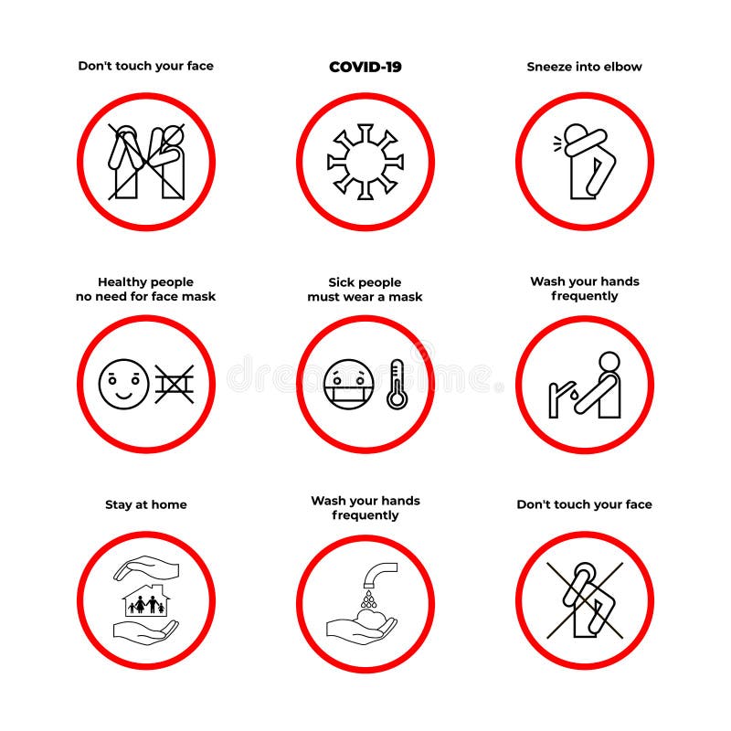 Basic protective measures against the new coronavirus COVID-19 - infographic. Icons, elements for your design. Basic protective measures against the new coronavirus COVID-19 - infographic. Icons, elements for your design