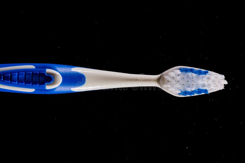 Poils modernes contrastés d'art dentaire d'objet de brosse à dents de détail