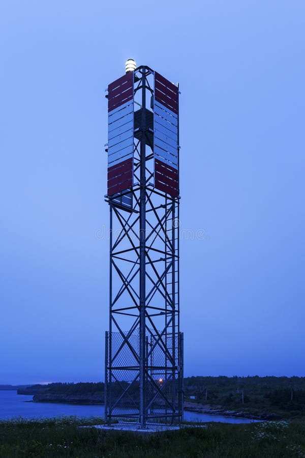 Point Aconi Lighthouse Nova Scotia, Canada Stock Photo Image of