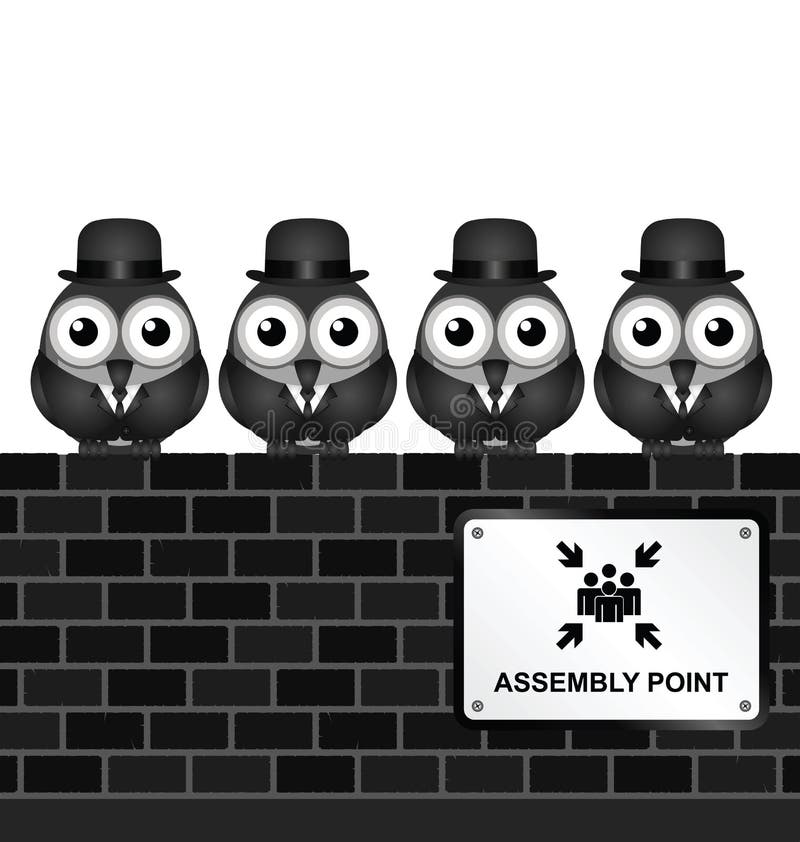 Point d'Assemblée illustration de vecteur Point d'Assemblée illustration de vecteur
