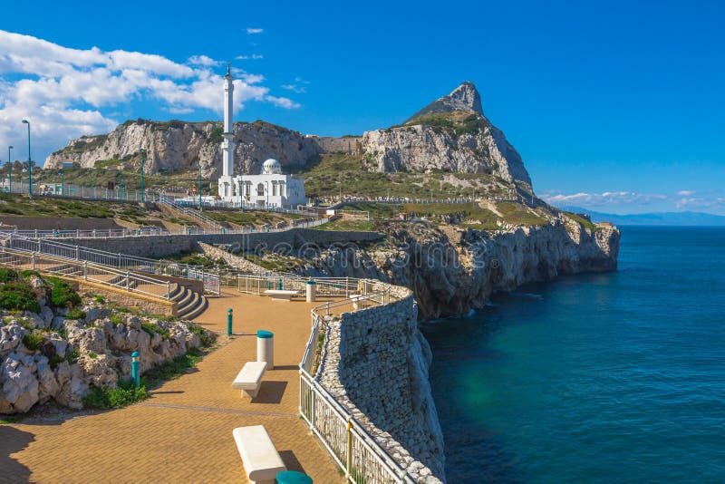 Point Gibraltar d'Europa photos stock Point Gibraltar d'Europa photos stock