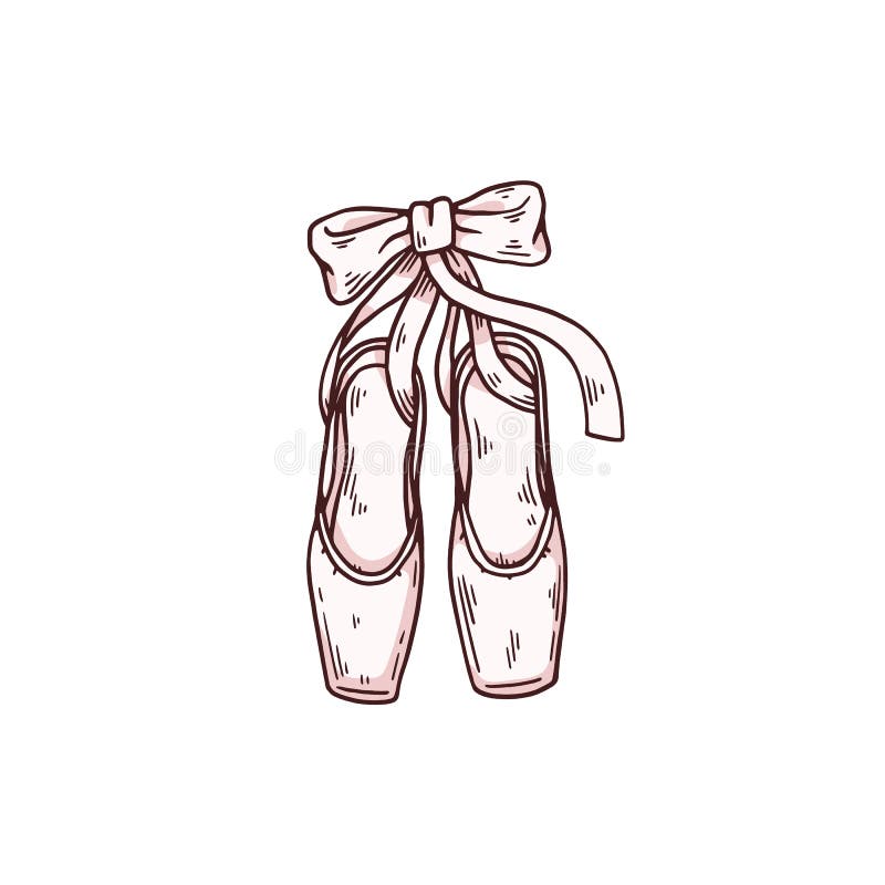 Pointe Shoes Stock Illustrations – 2,696 Pointe Shoes Stock Illustrations,  Vectors & Clipart - Dreamstime
