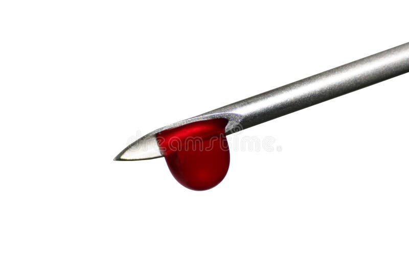 Pointeau hypodermique image stock Pointeau hypodermique image stock