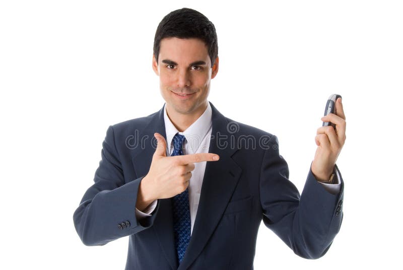 Pointing topic. Man in a Suit pointing PNG.