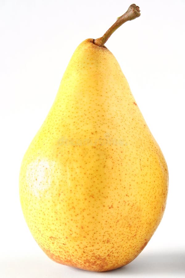 Poire jaune photos stock