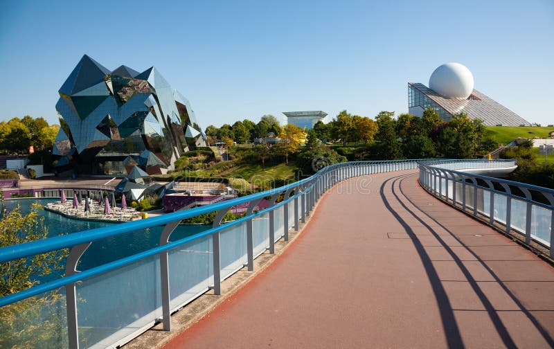 Futuroscope Theme Park In Poitiers France Editorial Stock Photo Image Of Building Poitiers