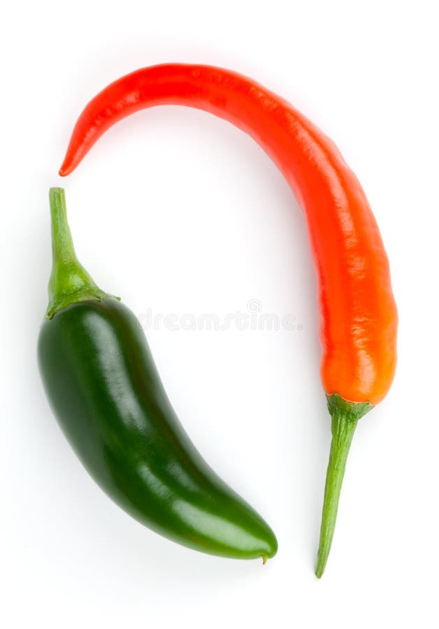Poivre de /poivron et de Jalapeno photos stock Poivre de /poivron et de Jalapeno photos stock