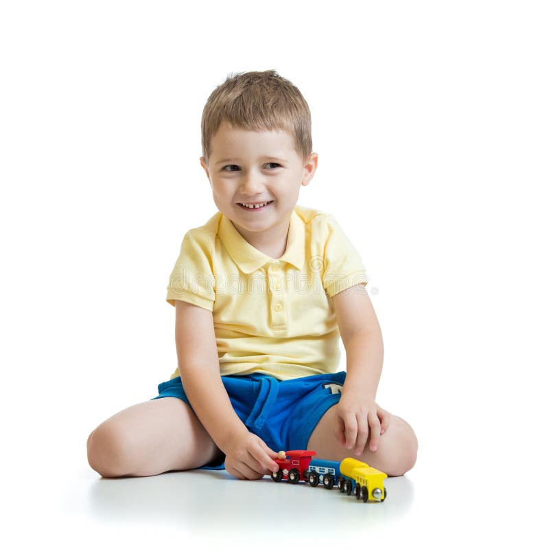 pojke little leka toy arkivfoton pojke little leka toy arkivfoton