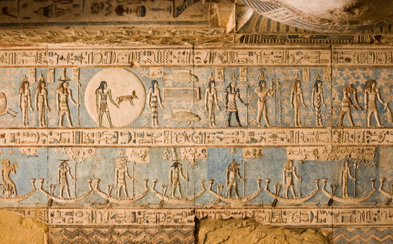 Pokazywać zodiaka antyczni podsufitowi egipscy Pisces