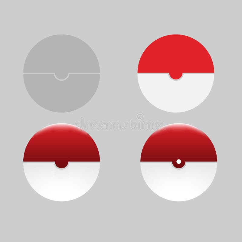 Ícone Do Vetor De Pokeball Isolado No Fundo Transparente, Pokebal  Ilustração do Vetor - Ilustração de tecnologia, moderno: 127342292