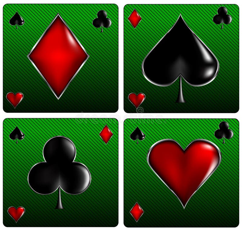 Poker cards signs