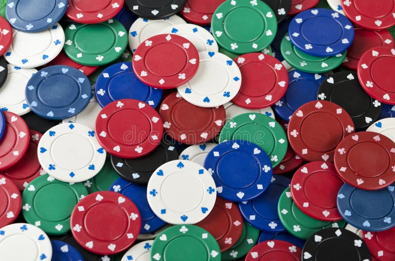Poker chips background stock image. Image of game, addiction 21155427
