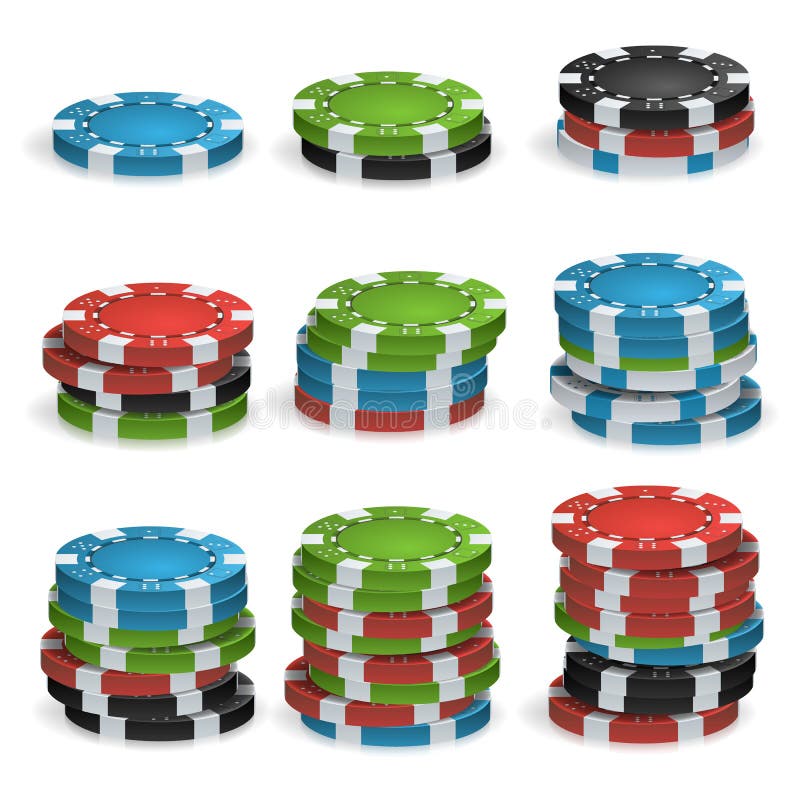 160-teiliges Poker Chips Set - Bunte Spielchips Für Brettspiele Und Rechenübungen - Inklusive 4 Farben