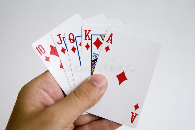 Poker winning hand set