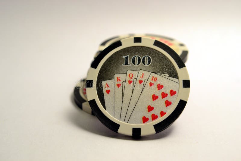 100 pokerchiper royaltyfri bild 100 pokerchiper royaltyfri bild