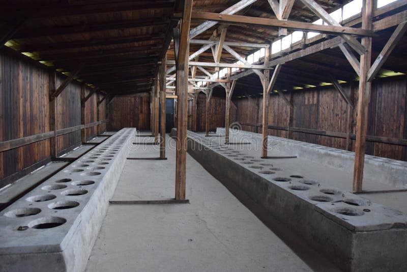 Polônia, campo de concentração de Auschwitz fotografia de stock Polônia, campo de concentração de Auschwitz fotografia de stock