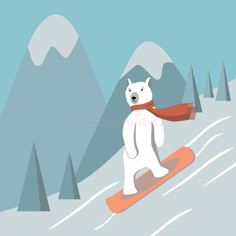 Bear Snowboarding Stock Illustrations – 152 Bear Snowboarding Stock  Illustrations, Vectors & Clipart - Dreamstime