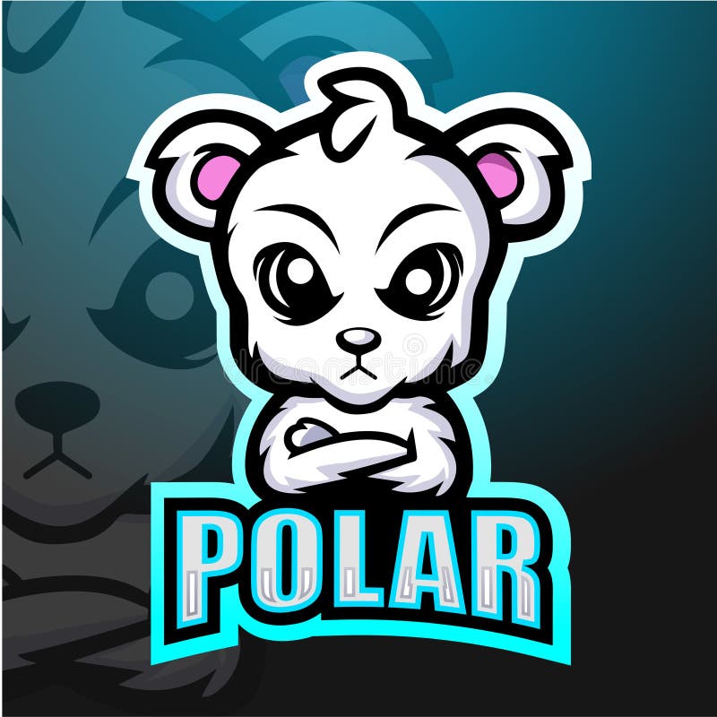 Download Polar Bear Mascot Esport Logo Design Stock Vector ...